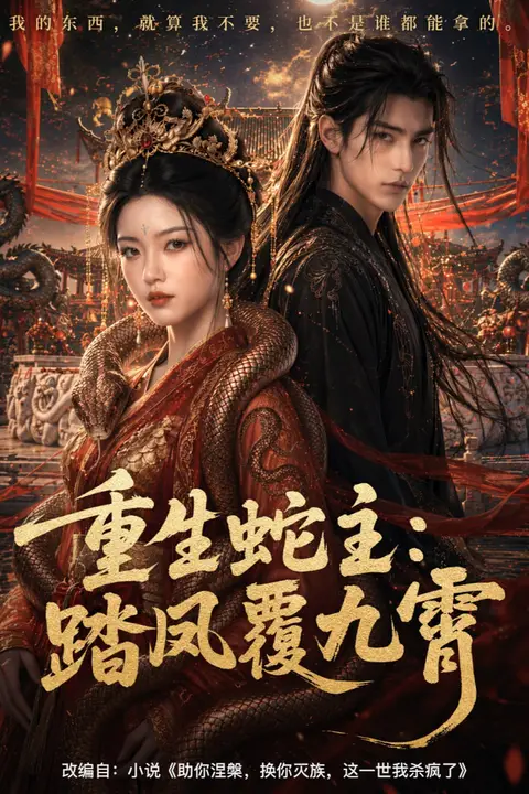 《重生蛇主：踏凤覆九霄》封面