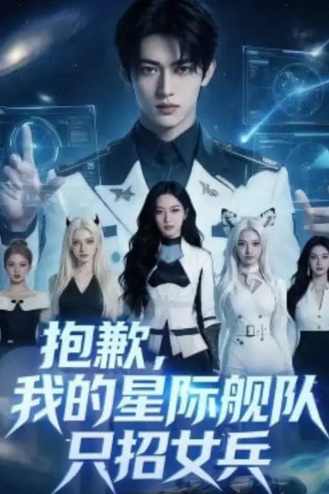 《抱歉，我的星际舰队只招女兵》封面