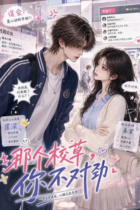 《那个校草，你不对劲》封面