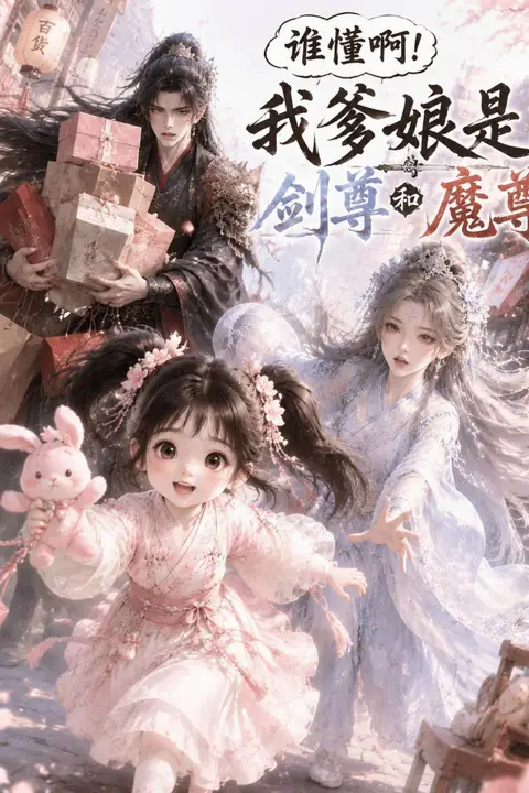 《谁懂啊！我爹娘是剑尊和魔尊》封面
