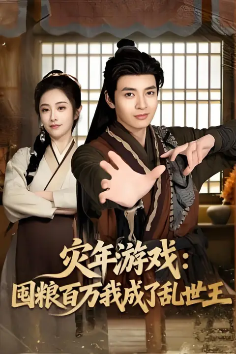《灾年游戏:囤粮百万我成了乱世王》封面