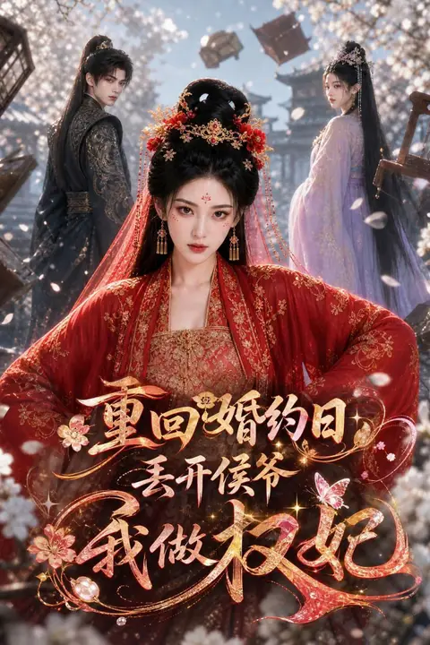 《重回婚约日，丢开侯爷我做权妃》封面