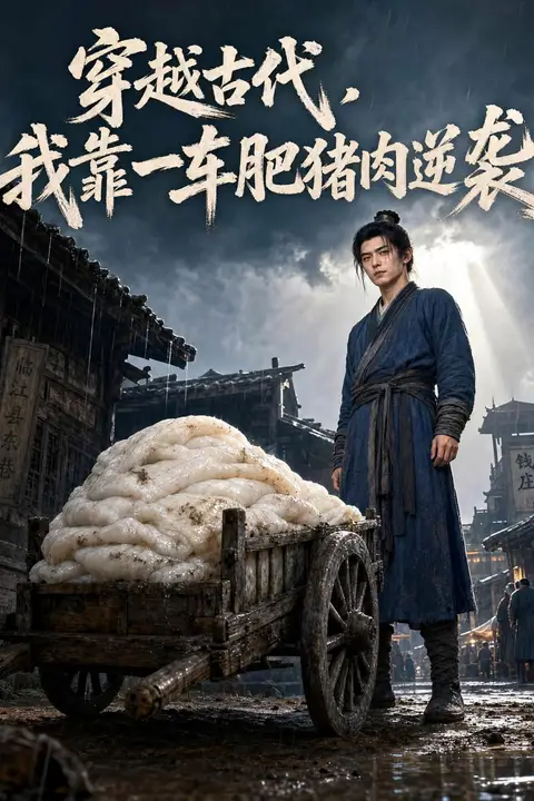 《穿越古代,我靠一车肥猪肉逆袭》封面