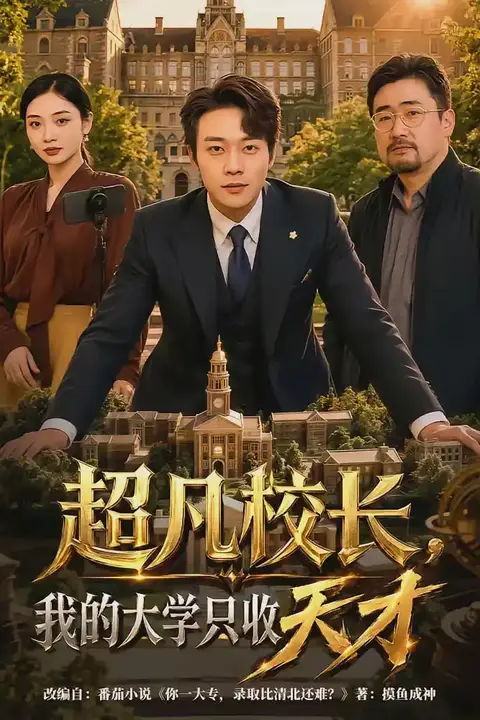 《超凡校长，我的大学只收天才》封面