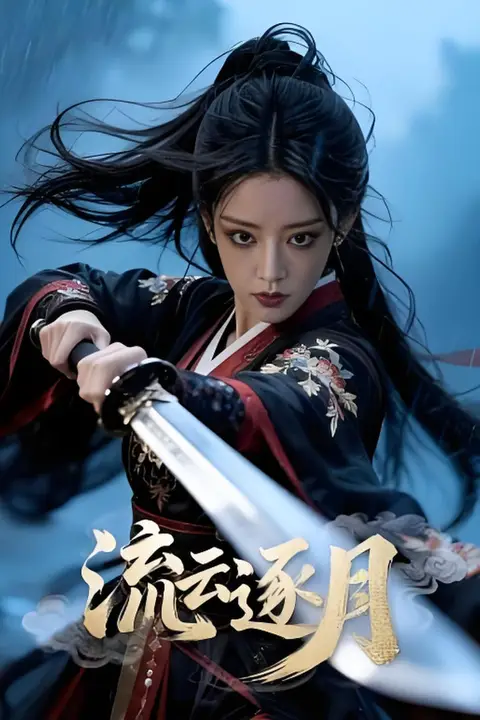 《流云逐月》封面
