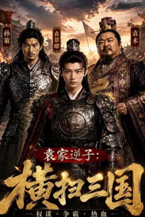 《袁家逆子:横扫三国》封面