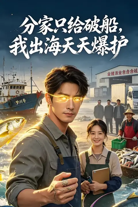 《分家只给破船，我出海天天爆护》封面