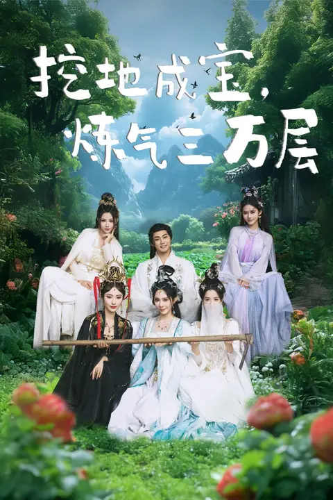 《挖地成宝炼气三万层》封面