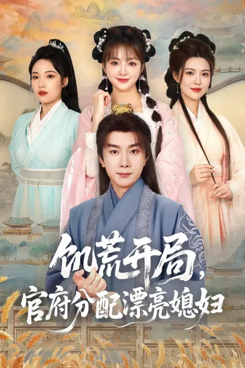 《饥荒开局，官府分配漂亮媳妇》封面