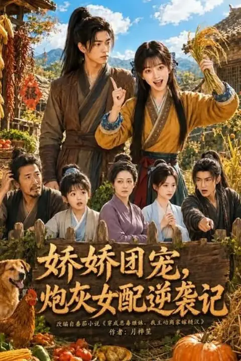 《娇娇团宠，炮灰女配逆袭记》封面