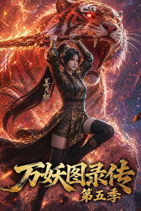 《万妖图录传第五季》封面