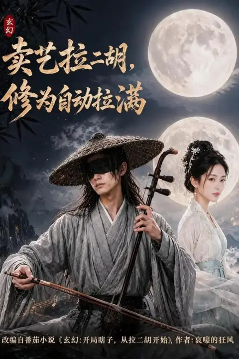 《卖艺拉二胡,修为自动拉满》封面