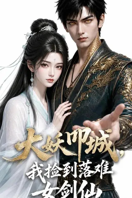 《大妖叩城,我捡到落难女剑仙》封面