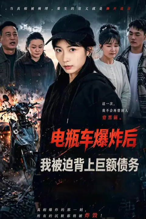 《电瓶车爆炸后，我被迫背上巨额债务》封面