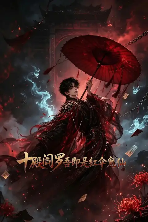 《觉醒十殿阎罗吾即是红伞鬼仙》封面