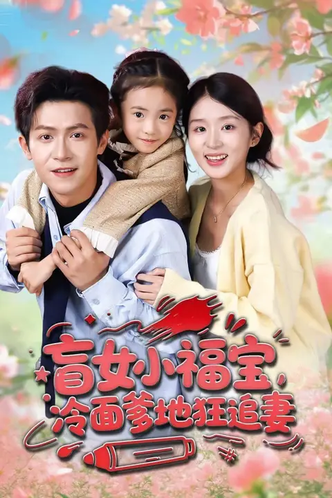 《盲女小福宝，冷面爹地狂追妻》封面