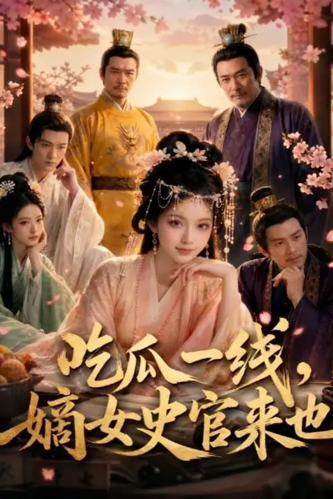 《吃瓜一线,嫡女史官来也》封面