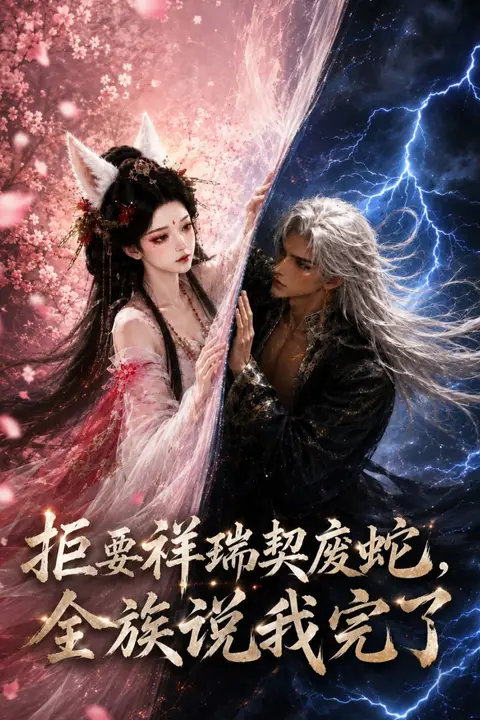 《拒要祥瑞契废蛇，全族说我完了》封面