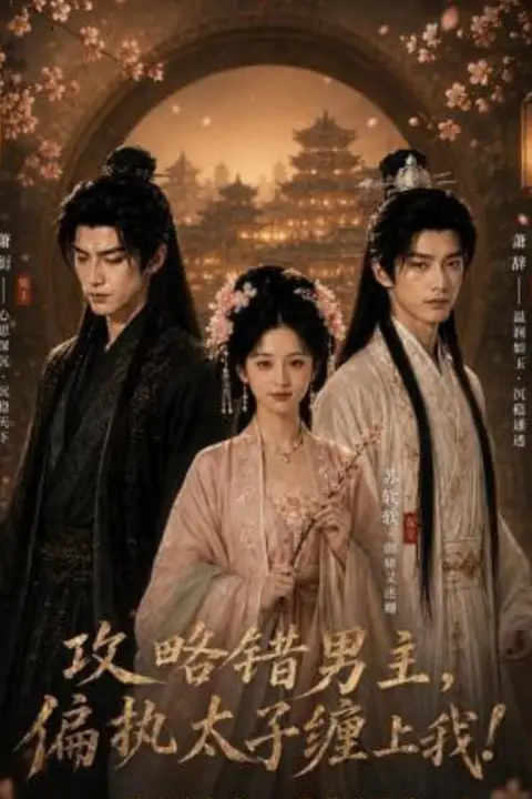 《攻略错男主，偏执太子缠上我！》封面