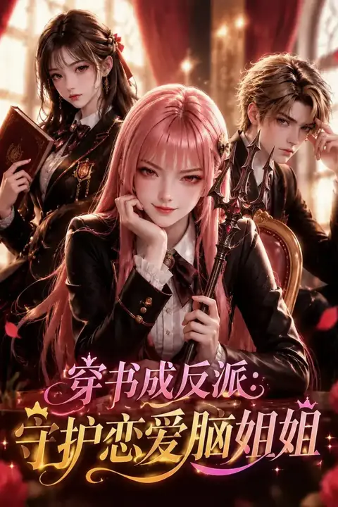 《穿书成反派：守护恋爱脑姐姐》封面