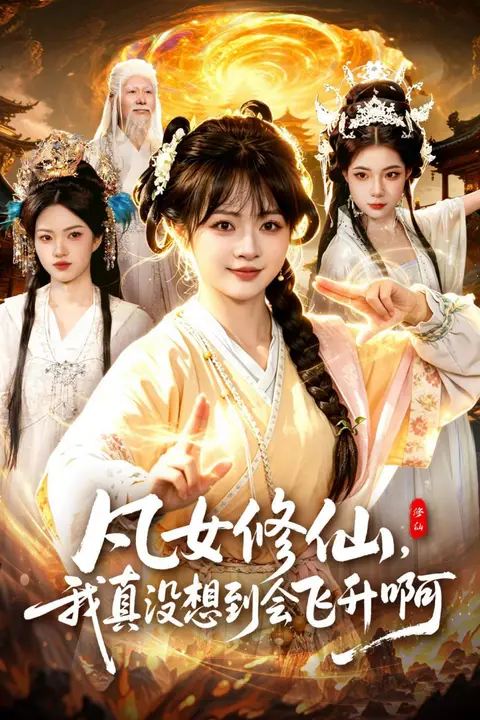 《凡女修仙，我真没想到会飞升啊》封面