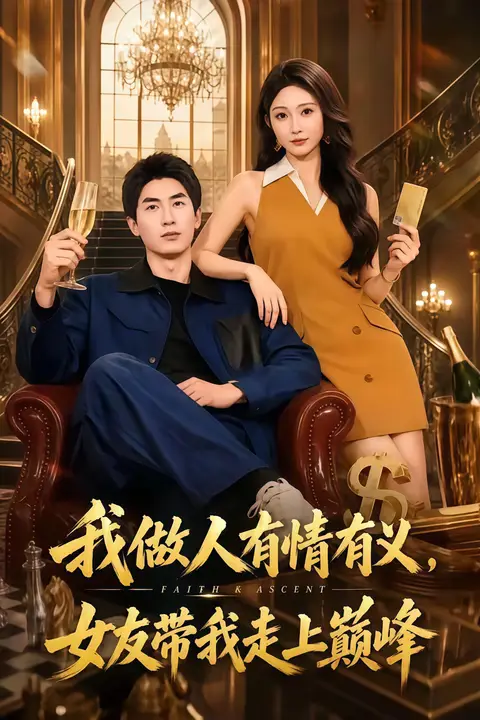 《我做人有情有义,女友带我走上巅峰》封面