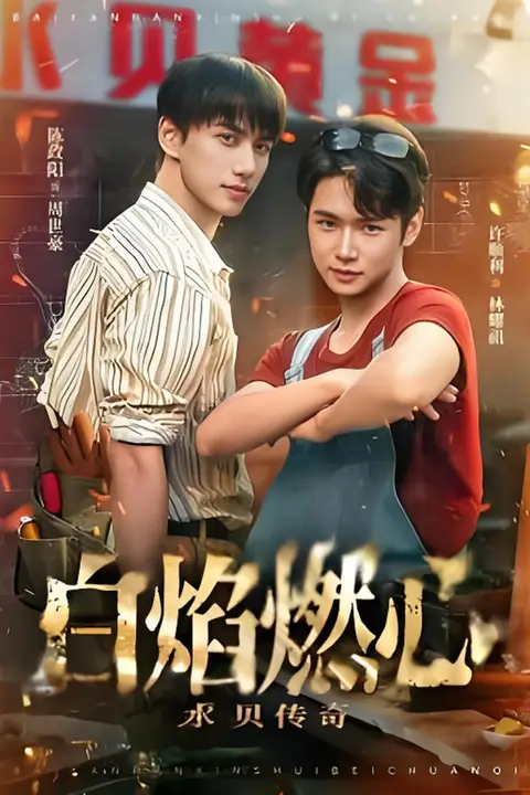 《白焰燃心水贝传奇》封面