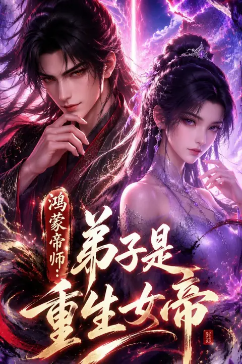 《鸿蒙帝师：弟子是重生女帝》封面