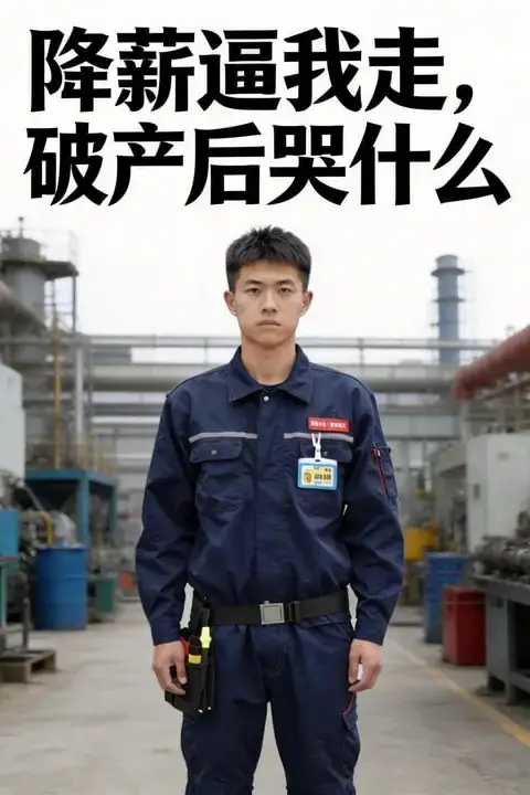 《降薪逼我走,破产后哭什么》封面