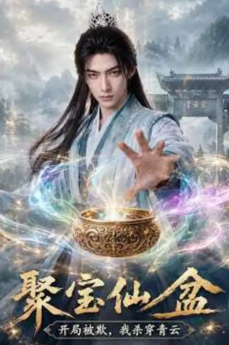 《聚宝仙盆:开局被欺，我杀穿青云》封面