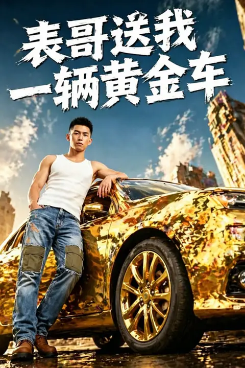 《表哥送我一辆黄金车》封面
