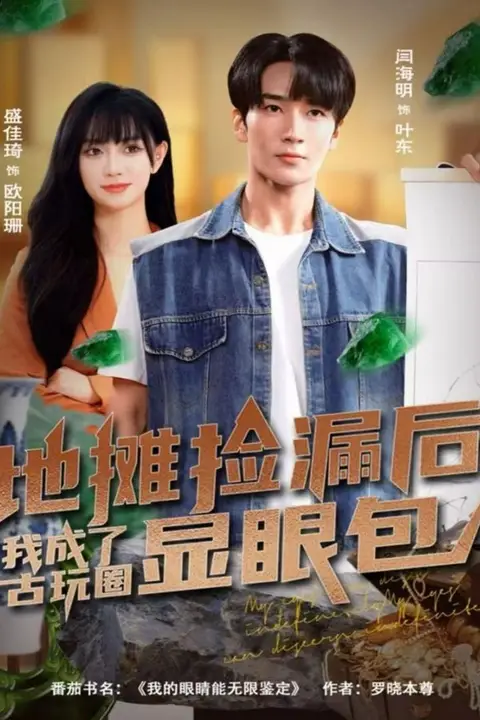 《地摊捡漏后,我成了古玩圈显眼包》封面