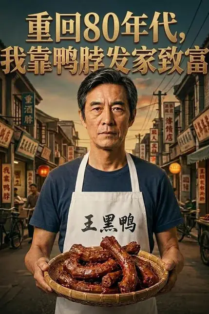 《重回 80 年代，我靠鸭脖发家致富》封面