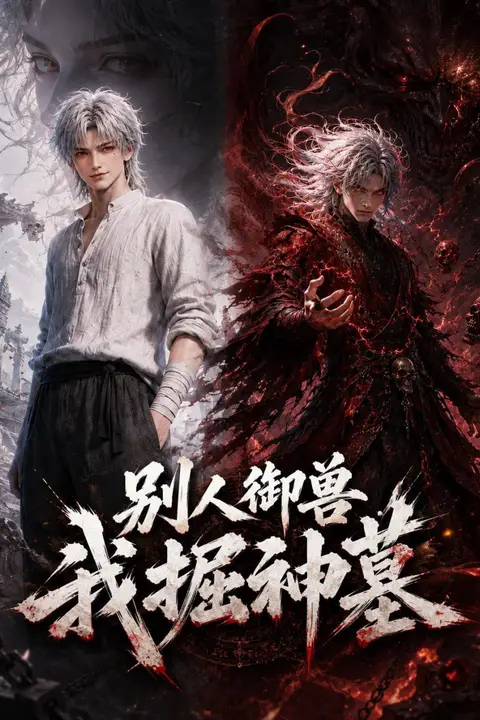 《别人御兽我掘神墓》封面