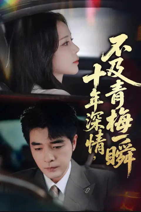 《十年深情不及青梅一瞬》封面