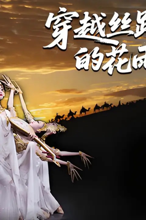 《穿越丝路的花雨》封面