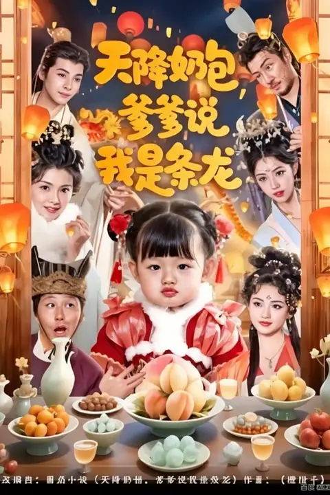 《天降奶包,爹爹说我是条龙》封面