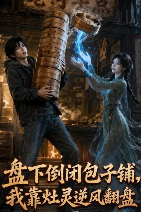 《盘下倒闭包子铺,我靠灶灵逆风翻盘》封面