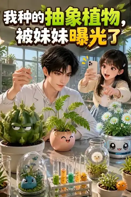 《我种的抽象植物，被妹妹曝光了》封面
