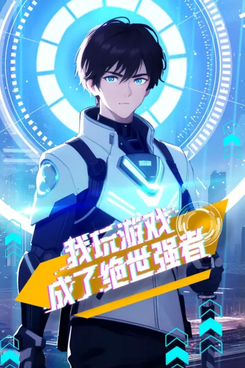 《我玩游戏成了绝世强者 动态漫画》封面