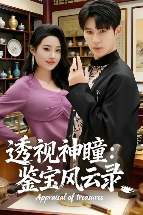 《透视神瞳:鉴宝风云录》封面