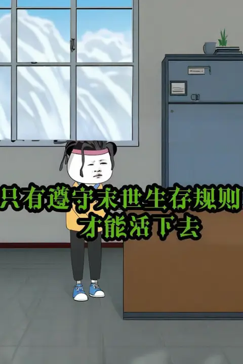《意外穿越丧尸末日游戏世界，只有遵守末世生存规则才能活下去！》封面