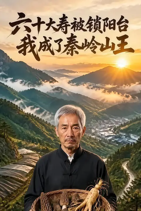 《六十大寿被锁阳台我成了秦岭山王》封面