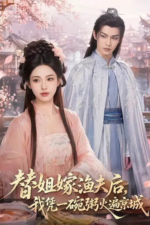 《替姐嫁渔夫后，我凭一碗粥火遍京城》封面