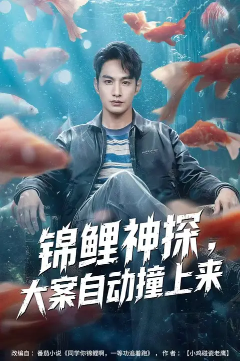 《锦鲤神探,大案自动撞上来》封面