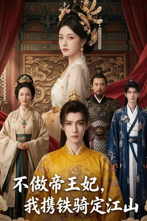 《不做帝王妃，我携铁骑定江山》封面