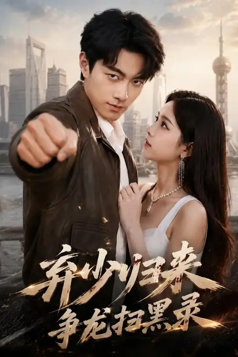 《弃少归来，争龙扫黑录》封面