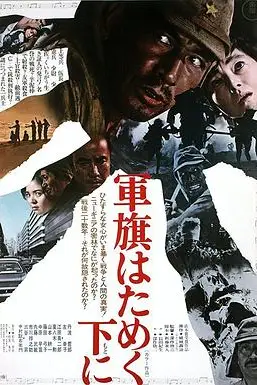 《飘舞的军旗下》封面