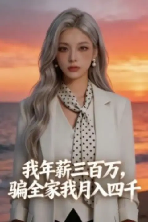 《我年薪三百万，骗全家我月入四千》封面