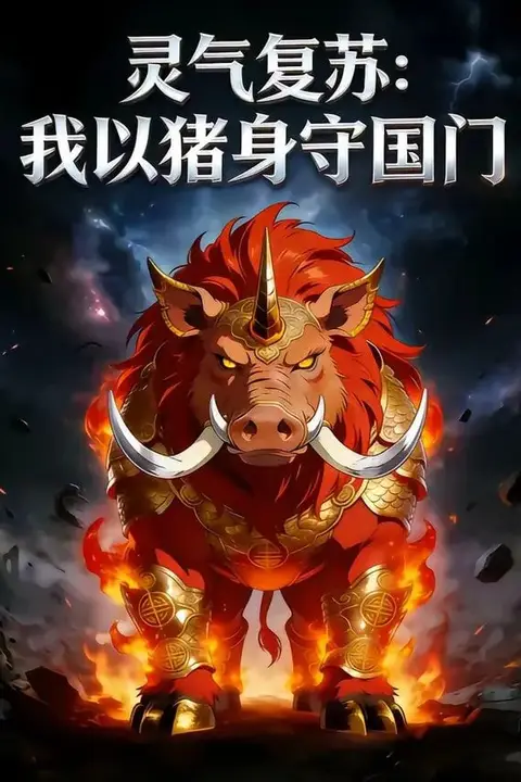 《灵气复苏：我以猪身守国门》封面